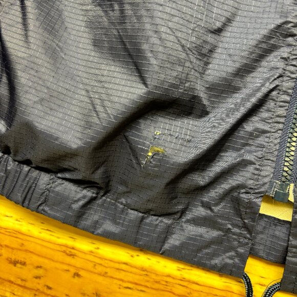 Vintage Asics Gore Tex Windbreaker Jacket Womens Large Blue Full Zip Running - Picture 7 of 16